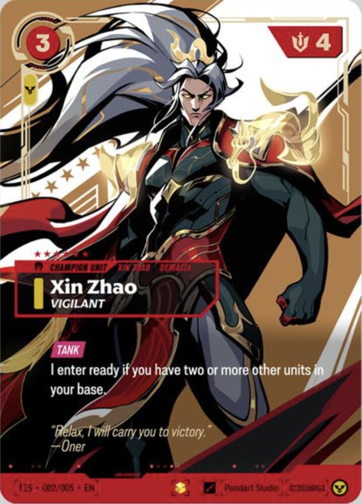 Xin Zhao, Vigilant