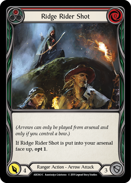 Ridge Rider Shot (Red)