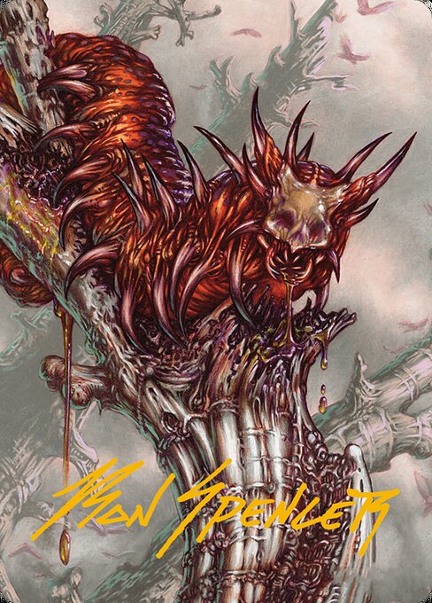 Grist, Voracious Larva Art Card