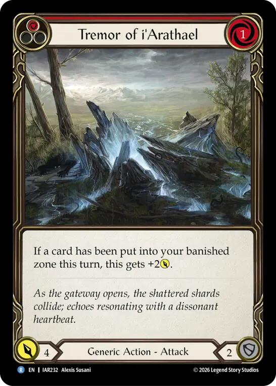 Tremor of i'Arathael (Red)