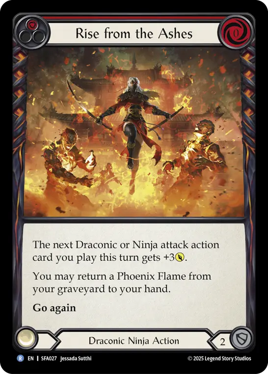 Rise from the Ashes (Red)