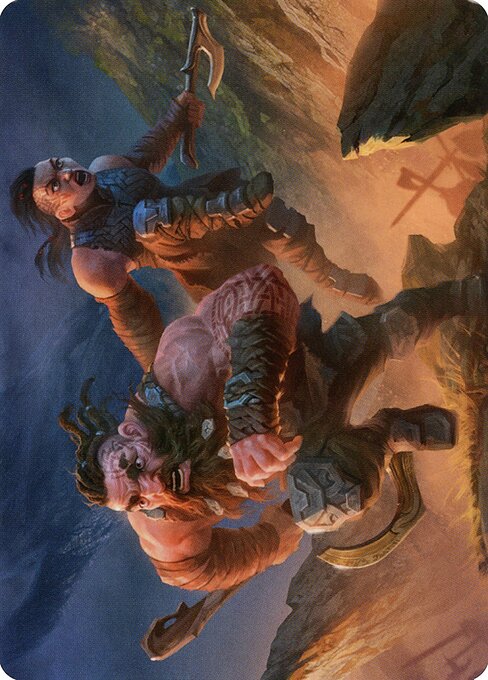 Dwarven Reinforcements Art Card