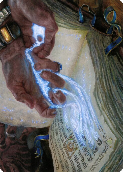 Mystic Redaction Art Card