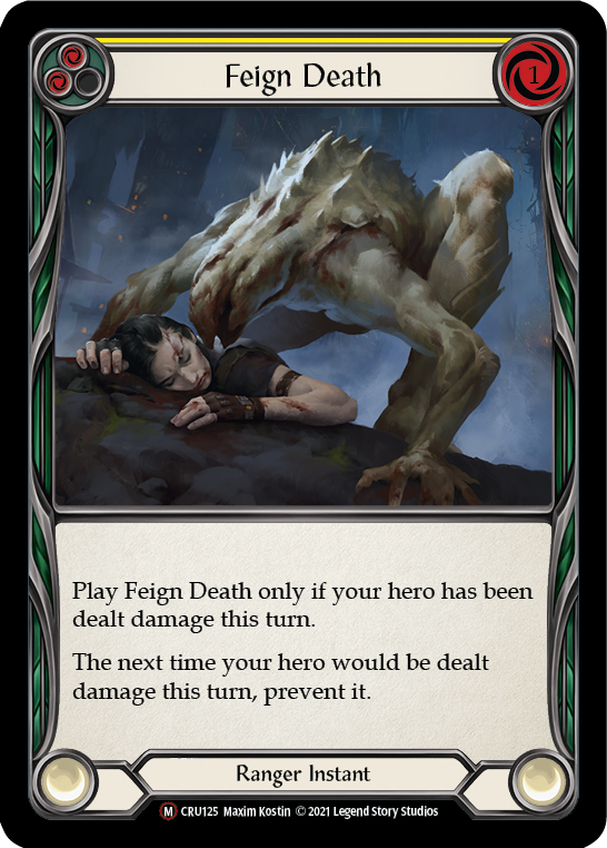 Feign Death (Yellow)
