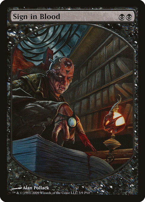 Sign in Blood