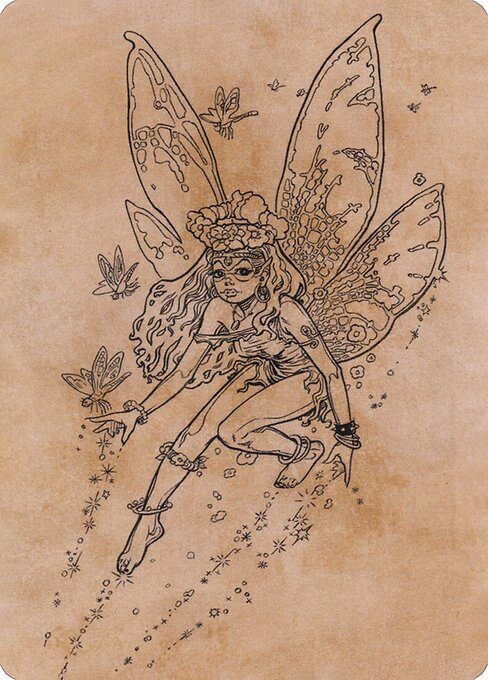 Pixie Guide Art Card