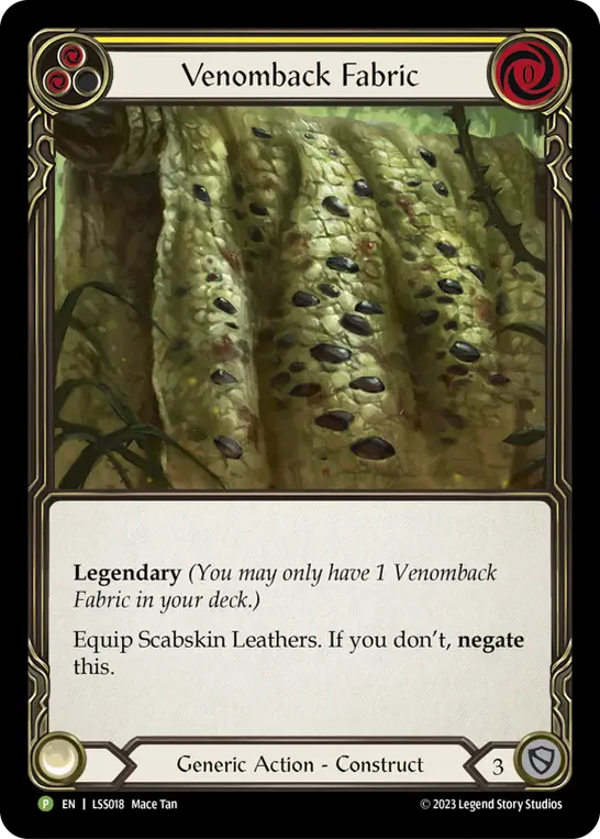 Venomback Fabric (Yellow)