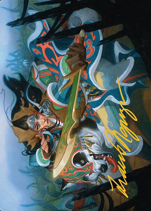 Eshki Dragonclaw Art Card