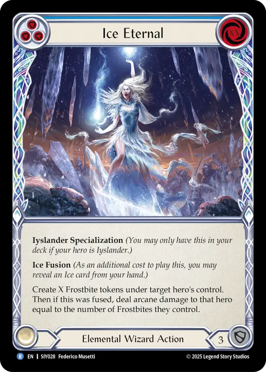 Ice Eternal (Blue)