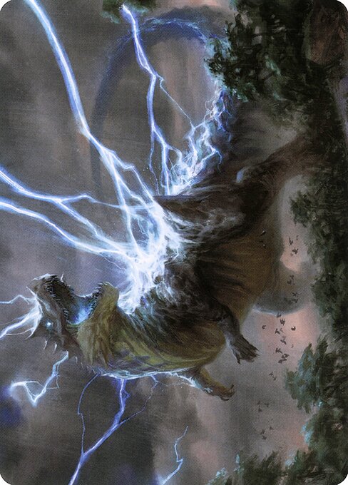 Thrasta, Tempest's Roar Art Card