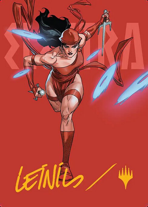 Elektra, Daughter of the Hand Art Card