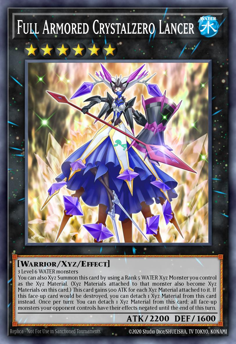 Full Armored Crystalzero Lancer