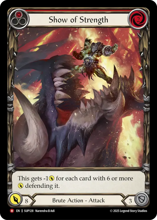 Show of Strength (Red)
