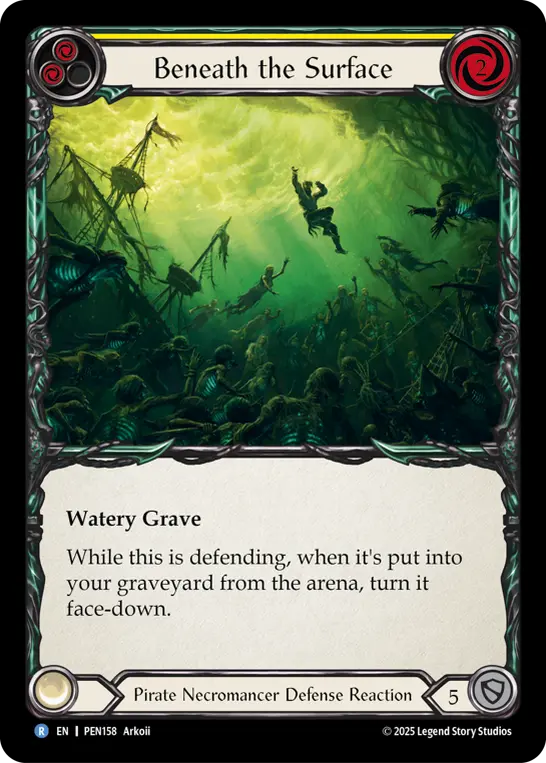 Beneath the Surface (Yellow)