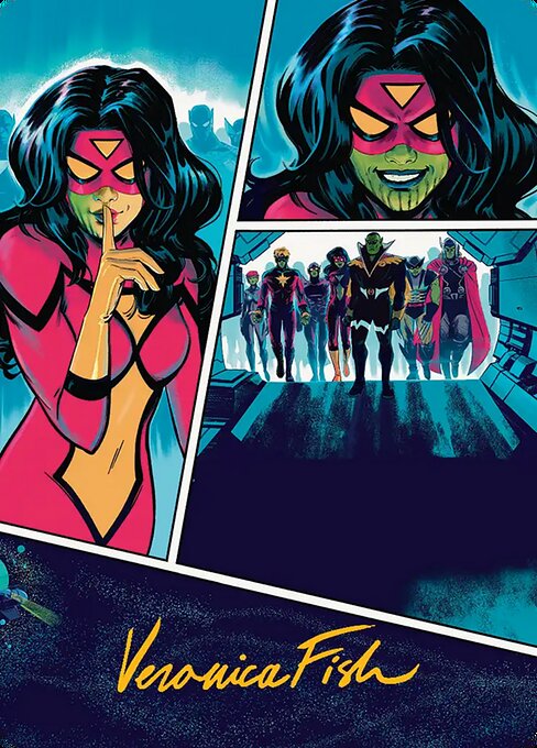 Secret Invasion Art Card