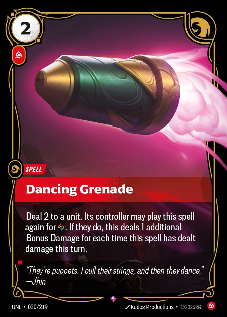 Dancing Grenade