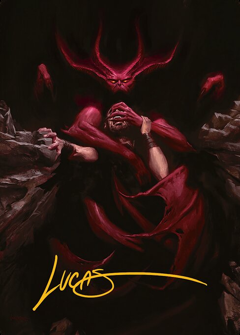 Infernal Grasp Art Card