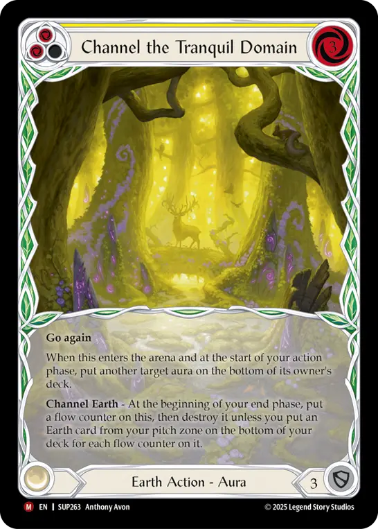 Channel the Tranquil Domain (Yellow)