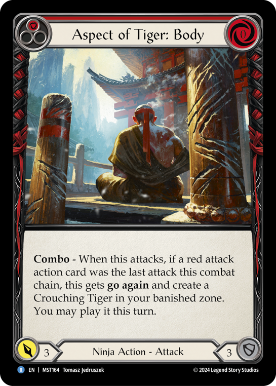 Aspect of Tiger: Body (Red)