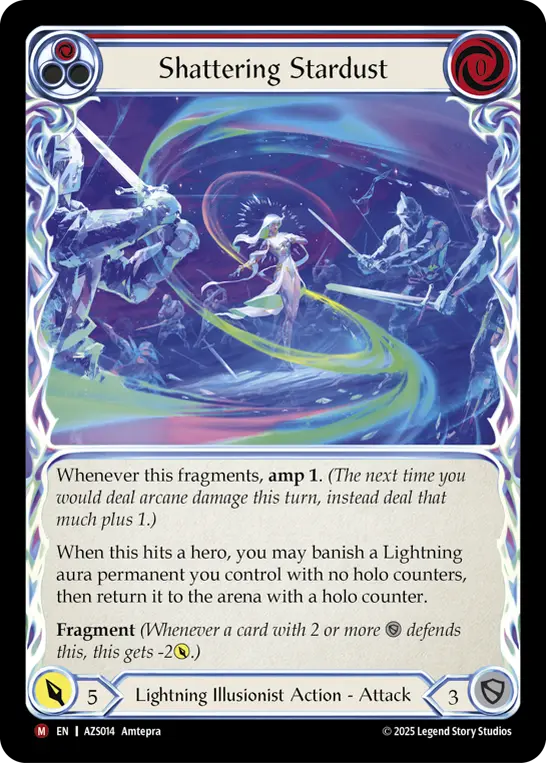 Shattering Stardust (Red)
