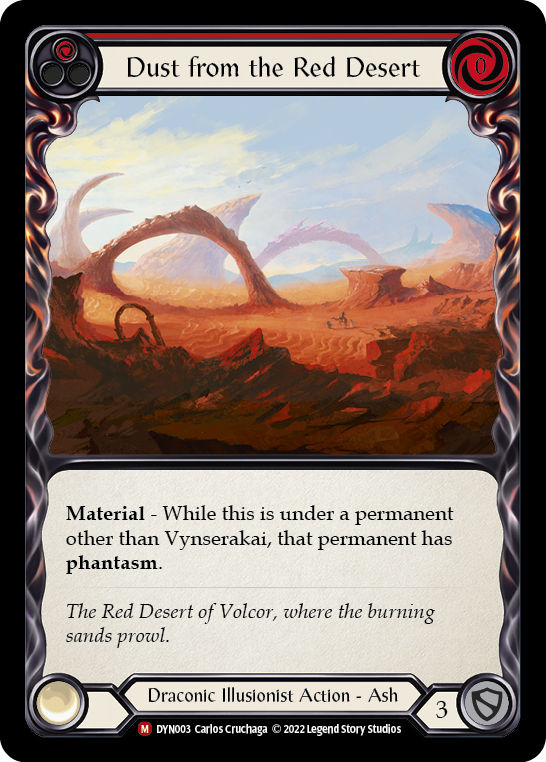 Dust from the Red Desert (Red)