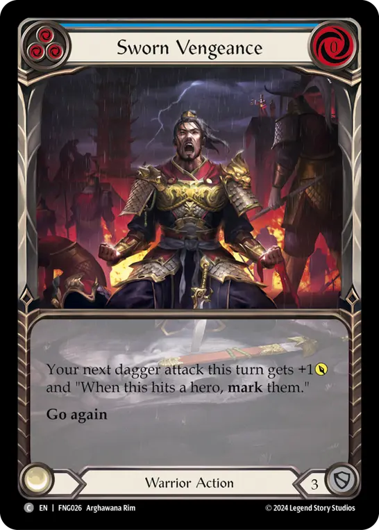 Sworn Vengeance (Blue)