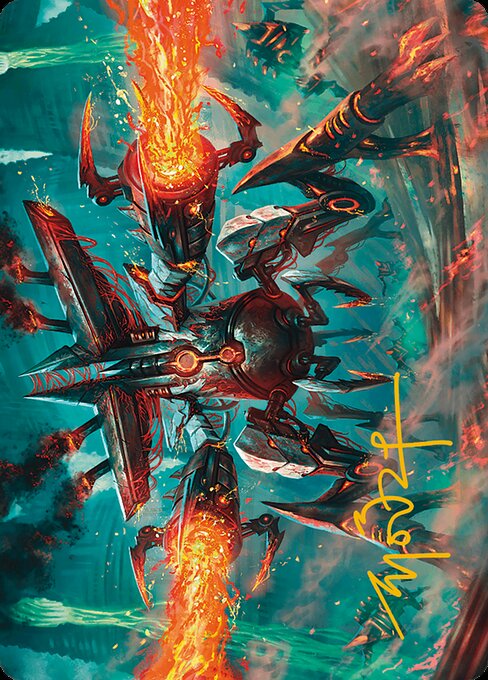 Exterminator Magmarch Art Card