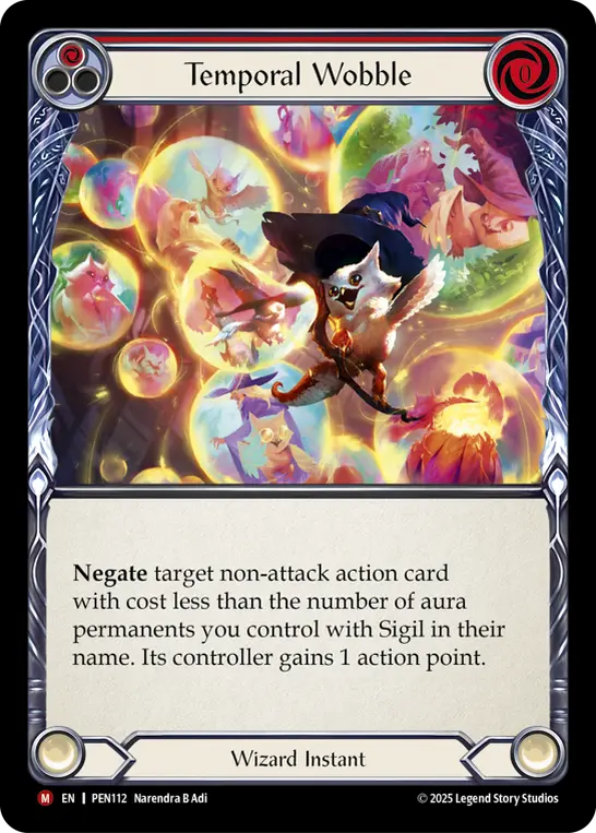Temporal Wobble (Red)