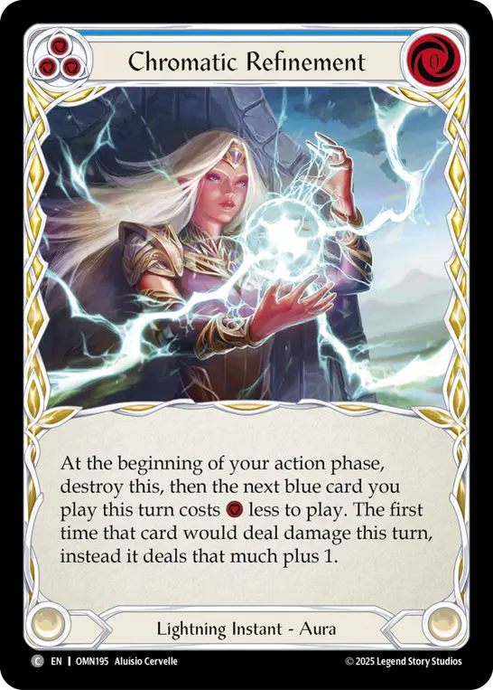 Chromatic Refinement (Blue)