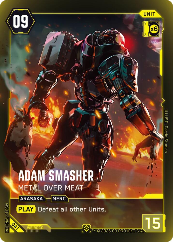 Adam Smasher - Metal Over Meat
