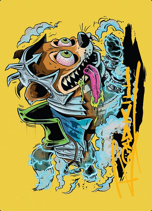 District Mascot Art Card