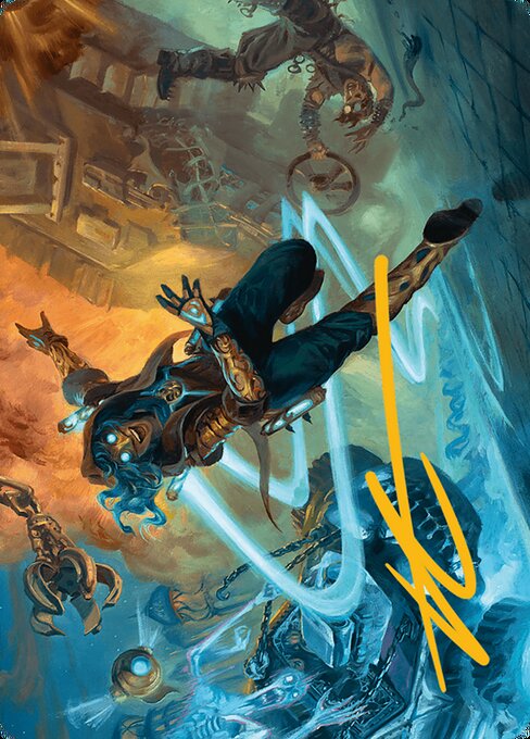 Sita Varma, Masked Racer Art Card