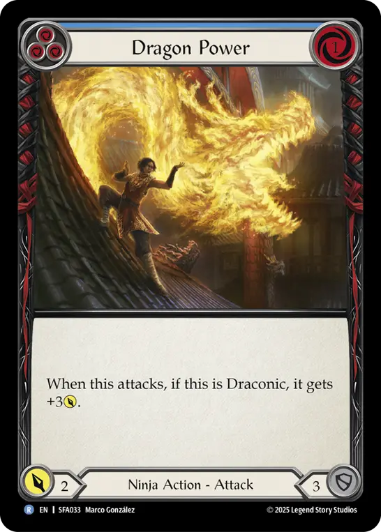 Dragon Power (Blue)