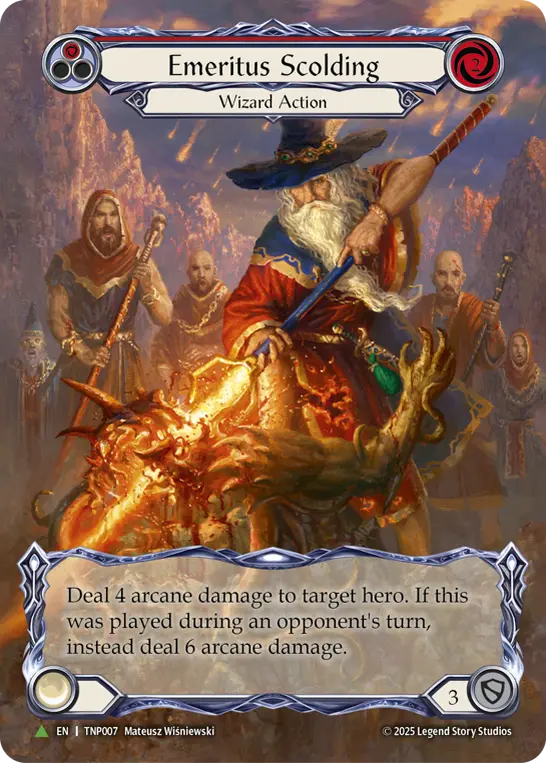 Emeritus Scolding (Red)