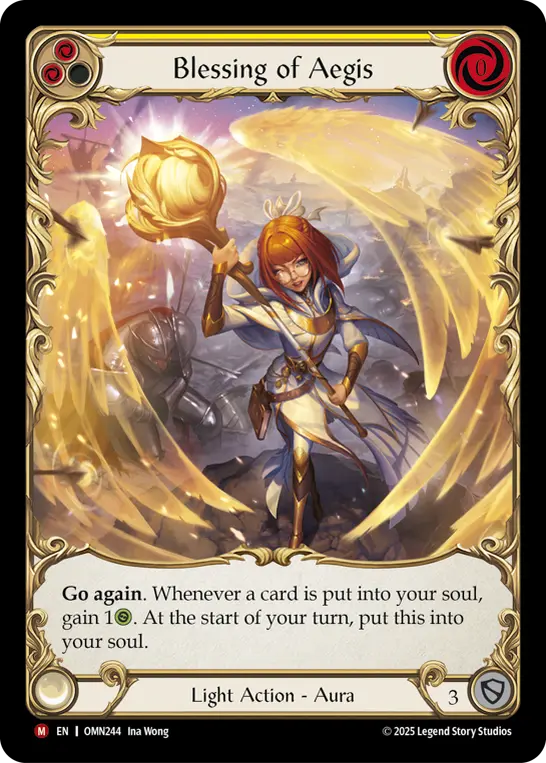 Blessing of Aegis (Yellow)