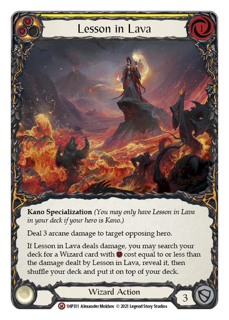 Lesson in Lava (Yellow)