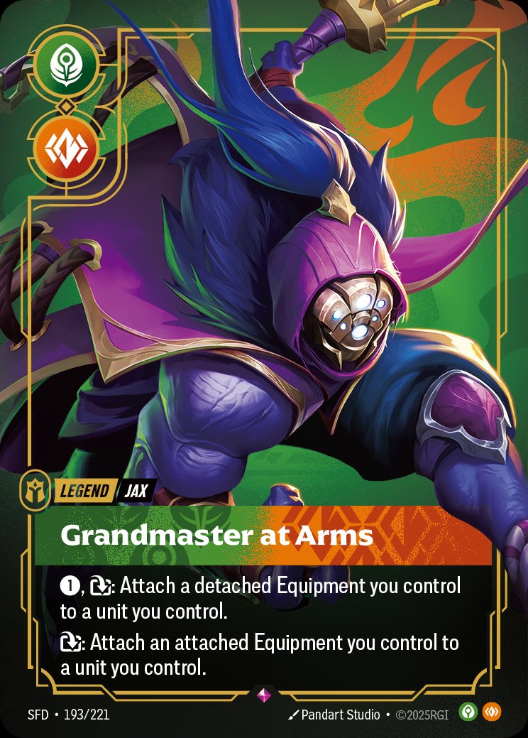 Jax, Grandmaster At Arms