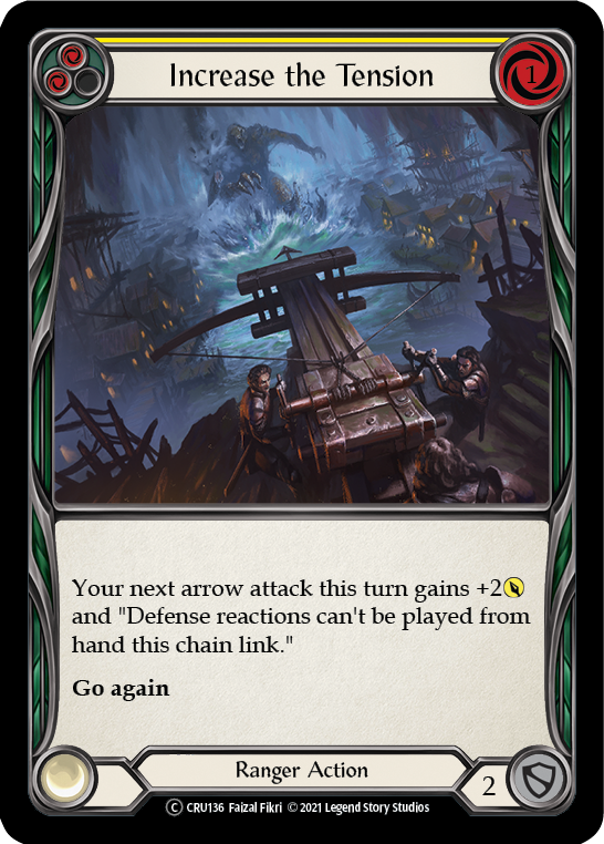 Increase the Tension (Yellow)