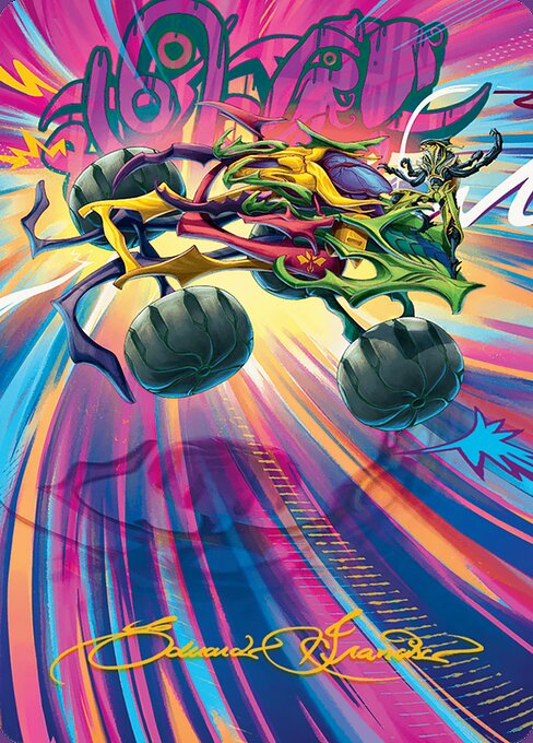 Thunderous Velocipede Art Card