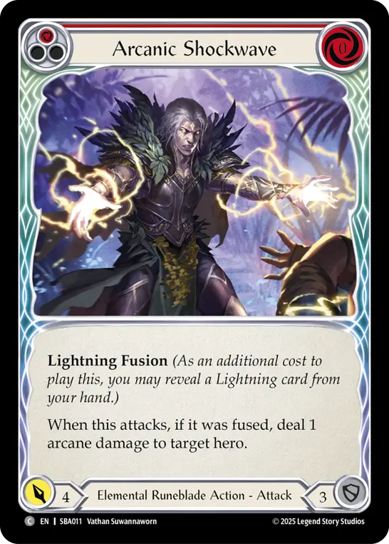 Arcanic Shockwave (Red)