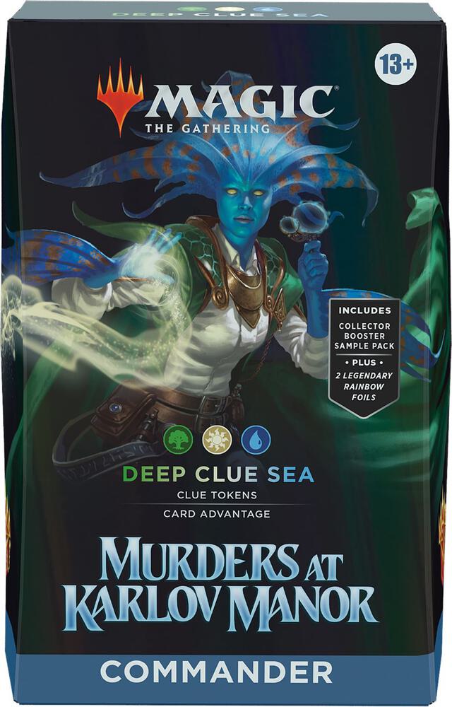 Murders at Karlov Manor Commander Deck Deep Clue Sea