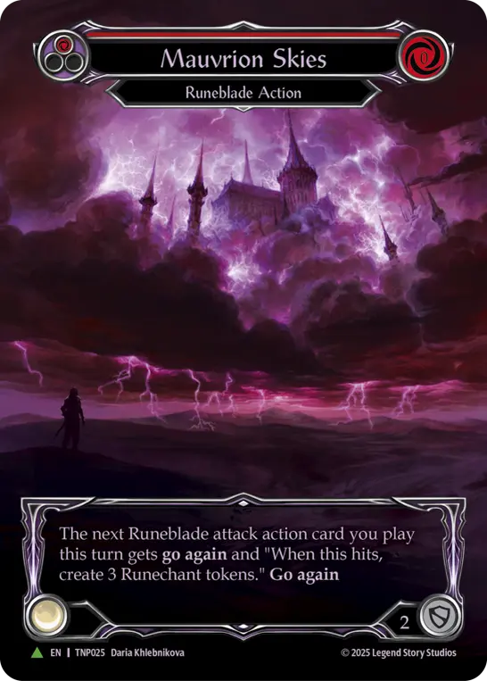 Mauvrion Skies (Red)