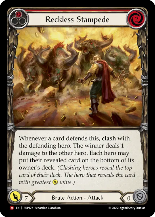 Reckless Stampede (Red)