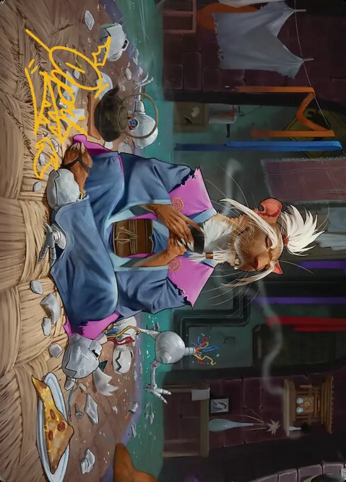 Splinter, Hamato Yoshi Art Card