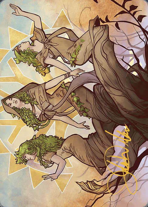 Trostani, Three Whispers Art Card