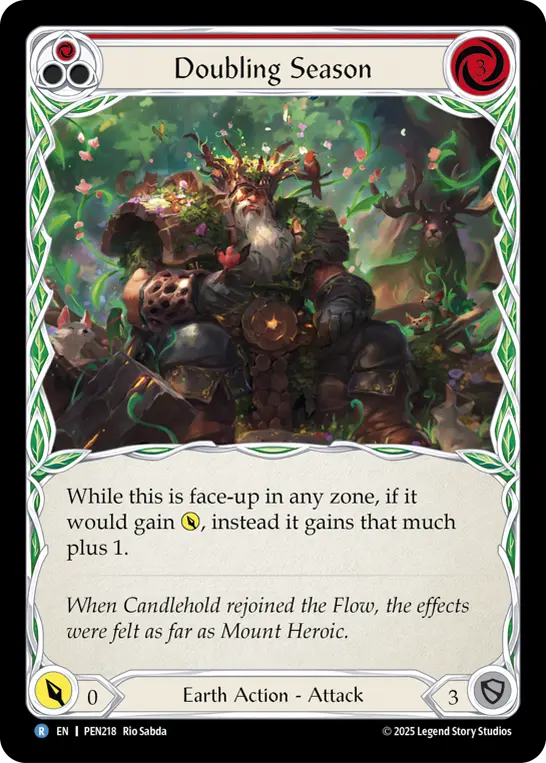 Doubling Season (Red)