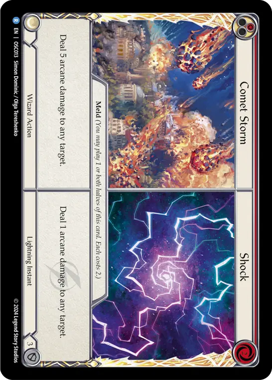 Comet Storm // Shock (Red)