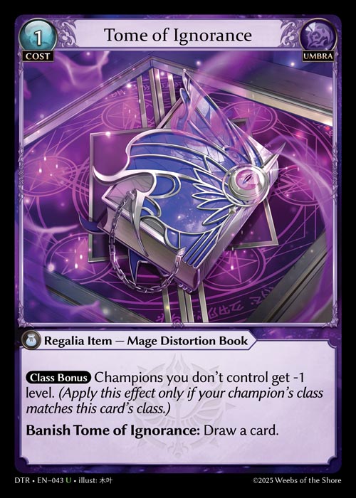 Tome of Ignorance