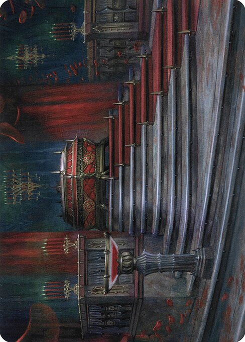 Edgar Markov's Coffin Art Card