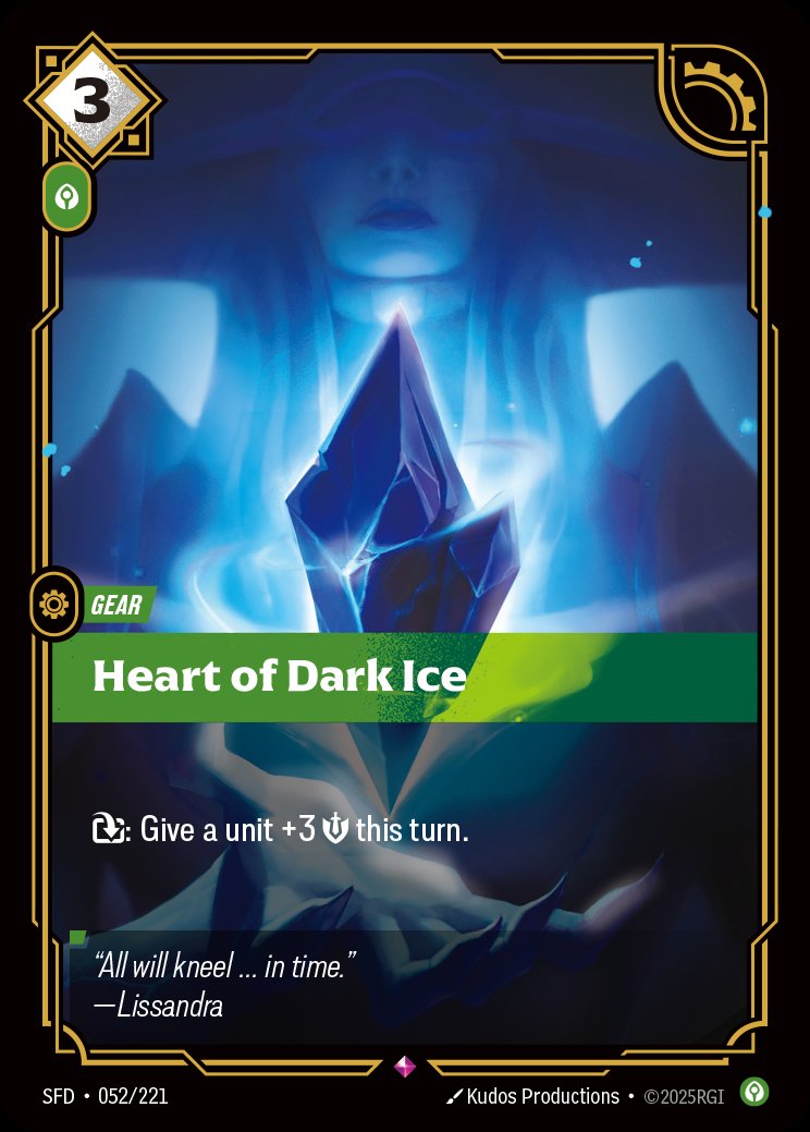 Heart of Dark Ice